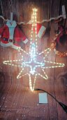 Световая фигура - макушка "Рождественская звезда" уличная белая