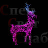 Светодиодный "Северный Олень" Бухарский Розовый Акция